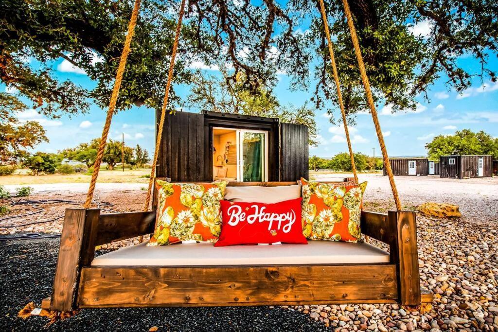 The Container Retreat @ 290 Wine Trail #10 Welcome Friends! Hye Eksteriør bilde